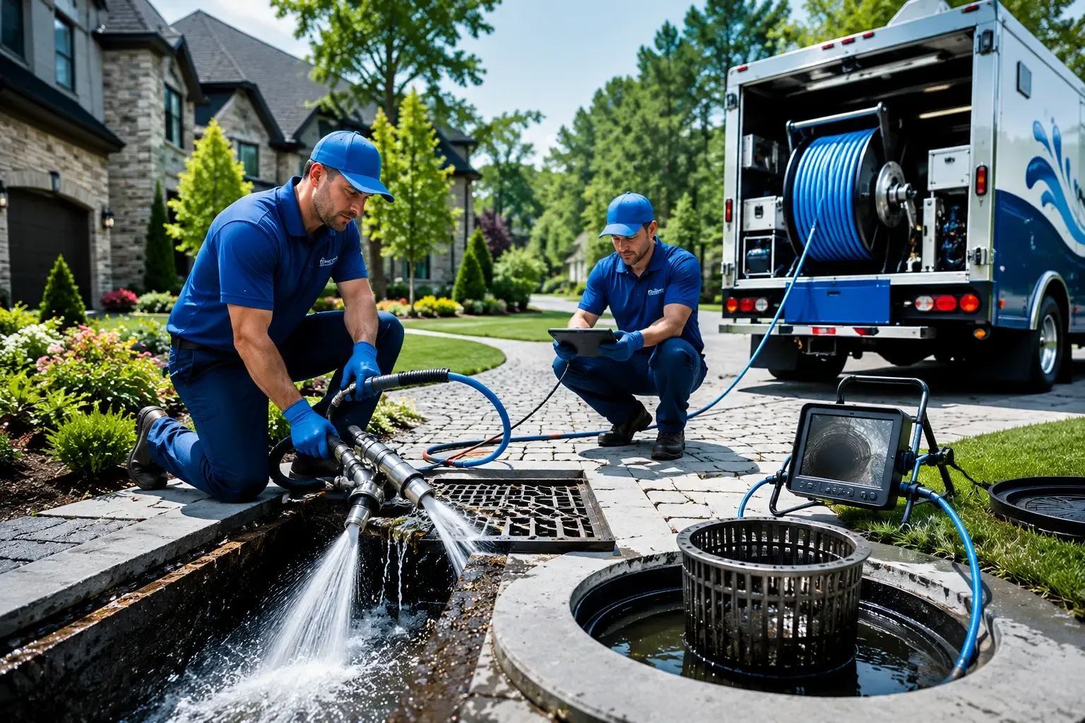 Local outdoor drain cleaning professionals in Plattsburgh, NY